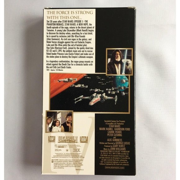 2000 Star Wars Trilogy VHS Tape Box Set of 3 Number IV V & VI Digitally Mastered - Picture 10 of 10